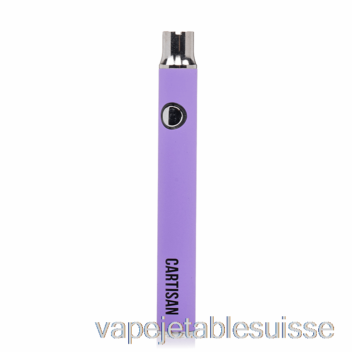 Vape Suisse Cartisan Bouton Vv 350 510 Batterie Violet